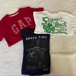 3️⃣ Gap/Old Navy Boys Tshirts